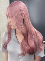 ニコトウキョウ 新宿(nico TOKYO)&nbsp;ピンクダブルカラーミルクティーホワイトパープルハイトーン韓国