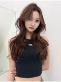 レイヤーカット/ブラウンカラー/髪質改善/顔周りカット/渋谷