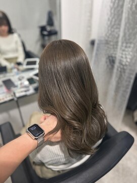 アオ(AO) ブリーチなしで作るオリーブベージュ♪