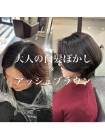 ヴィオラカラー(VIOLLA COLOR)&nbsp;白髪ぼかし/小倉白髪ぼかし/30代/40代/50代/60代