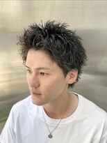 アクション セカンド 心斎橋(ACTION second)&nbsp;スパイキーショート　ニュアンスパーマ