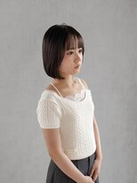 フランチェスカドットボブ(francesca.bob)&nbsp;丸みが可愛いミニボブスタイル【渡辺俊弥】梅田