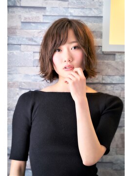 ノアパルフェ 銀座(noah parfait) ＊カジュアルラフ♪秋ウェーブボブ＊