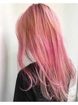 トロニー(TLONY) TLONY渋谷hori柔らかハイトーンpinkhair