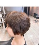 クセを活かしたショートスタイル♪