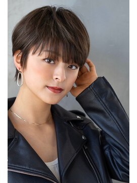 オースティン 錦糸町(AUSTIN) 大人かわいい前髪セシルカットココアブラウンフリンジウェーブ