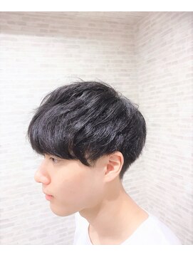 ハピヘアー(Hapi hair) 前下がりマッシュ