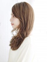 ヘアメイク ナル(hair make nalu)&nbsp;長め前髪のセミウエットミックスカール