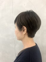 エンドリンク(endlink) 耳かけショート×アッシュカラー