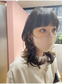 【calm by liko owner 奏子】セクションインナーカラー*ウルフ