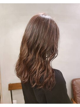 アンドビー(&b.) 大人カラーラベンダーアッシュ【大垣/大垣駅/カラー/髪質改善】