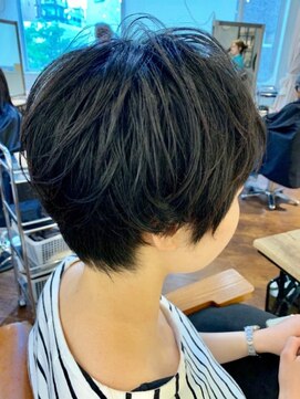 ナンバー デセオ 吉祥寺(N° deseo) ●大人かわいい小顔ひし形ショートボブ20代30代40代