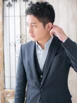 グルーミングサロン バーバー キャッスル 北浦和西口(Grooming salon Barber Castle)&nbsp;爽やか七三オールバックツーブロックショートM