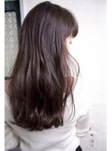 上品×アンニュイ×厚めバング×ショコラブラウン/吉祥寺クレド
