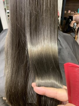 ラフ(LAFF) #黒髪#ボブルフ#ネビージュ#小顔#ワンレン