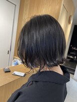 トリート 船堀店(TREAT)&nbsp;シルバーアッシュ×レイヤーボブ