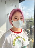 10代20代ブリーチハイトーンツヤ髪スタイルショートボブ