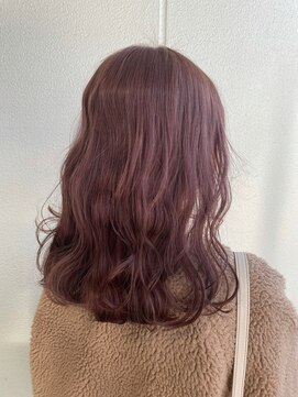 ガリカ シーム(Gallica/SEAM) 【桑原雪音】韓国風透明感ピンクブラウン/暖色カラー<原宿>