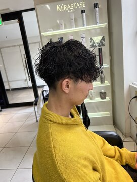 アイズ 海老名(AIZU) 波巻きパーマ　スパイラルパーマ　波巻きスパイラルパーマ