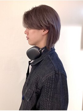 クレビアテン(CreBiA ten_) 韓国メンズヘア【センターパート】【メンズウルフ】