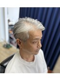 ツーブロック&7:3スタイル