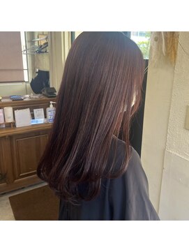 ボアップ(boappu) #ピンクブラウン#髪質改善トリートメント#秋カラー