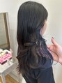 ユニック ウメダ(unique UMEDA) 普段のカラーにワンポイント!イヤリングカラーオススメです!