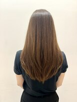 ヘアーライズ 池袋東口店(hair RISE) ローレイヤーセミロングベージュ系根元ぼかし