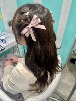 マティーナ ヘアー 池袋(Matina hair)&nbsp;【編み込みハーフアップ】20代30代40代50代