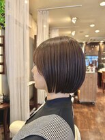 エニィ 池袋西口(Any) デザインカラー/レイヤーカット/ウェットヘア/オリーブベージュ