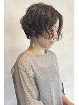 リフ デザイン ラボ(riff design labo) ニュアンスパーマ/ショートボブ/ショートヘア