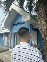 マリブヘアリゾート 太田店(malibu hair resort)&nbsp;フェード風ベリーショート