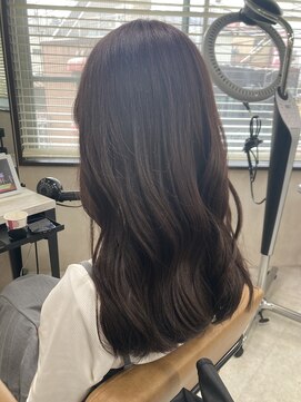 アジールヘア 東上野店(agir hair) 柔らかブリーチなしラベンダーベージュ