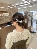 ◎お呼ばれシニヨンヘアセット◎