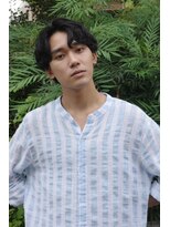 ブークル(boucle)&nbsp;サイドパートパーマ　大人パーマ　色気パーマ