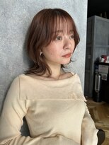 ミンクスオーバー(MINX OVER)&nbsp;メルティカラーフェミニンロング似合わせカット