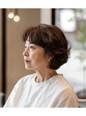 大人ショート50代【松戸#五香#白髪染め#カラー専門店】