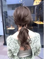 結婚式二次会セット☆大人可愛いモテ髪編み込みヘアアレンジ