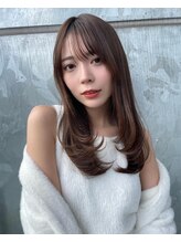 結んでも可愛い！盛れる【レイヤーカット/顔周りカット】とても人気です★ レイヤーカット/ 透明感/Wカラー