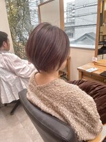 ヘアーポケット リタ(HAIR POCKET ritta) 白髪ぼかしハイライト×ピンクベージュ