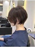 30代/40代/50代◎絶壁解消/白髪ぼかし/大人小顔ショート【湯本】
