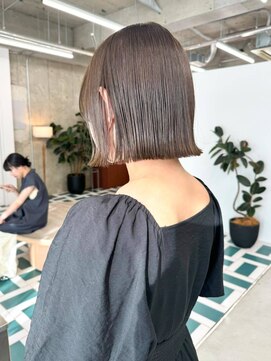 ノエ(noe) ホワイトグレージュ/デジタルパーマ/チェリーブラウン/栄k52