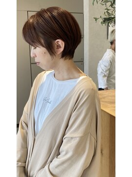 エメ バイ ヘアーポケット(aimer by hair pocket) *+aimerが叶える...朝楽ひし形ショート*