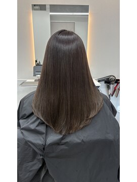 セカンズ(222) [222豊田]髪質改善ストレート×カット×艶カラー