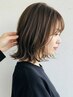 【平日限定/カット＆カラー】カット+ダメージレスカラー+色持ちケアTR 90分