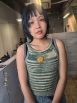 ブリコ(Brico)&nbsp;レイヤーカット/ネイビーカラー