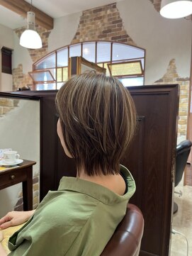 アドラーブル 女池店(adorable) 【切りっぱなしレイヤー】【ハイライト】【30代40代】