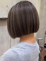 シエロビューティー(CIELO beauty)&nbsp;ハイライトカラーミルクティーベージュレイヤーカット