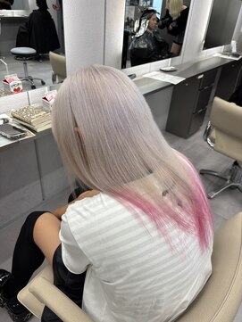 ロテ 名古屋 名駅店(Lote.) ミディアムヘア/デザインカラー/フェイスフレーミング/名古屋