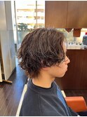 men's/MEN'S/メンズカット/メンズパーマ/郡山/眉毛/サーフカール